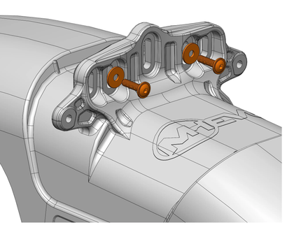 Mudhugger EVO Bolt-On Spare Bolt Pack - M3 Bolts Pair