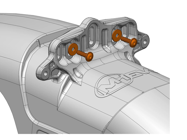 Mudhugger EVO Bolt-On Spare Bolt Pack - M3 Bolts Pair