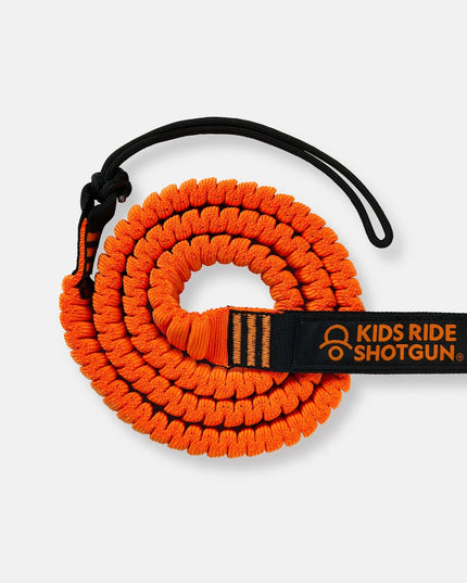 Kids Ride Shotgun-Kids Ride Shotgun Shotgun MTB Tow Rope Orange-KRS-TOW-RPOR-01-Cyclepath PDX