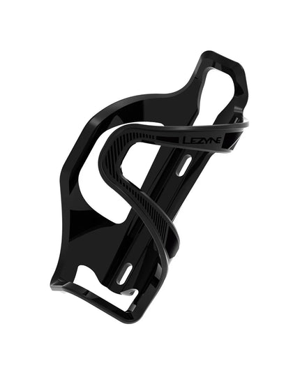 Lezyne - Lezyne Flow Cage SL Enhanced Left Black - 1-BC-FLSLL-V204 - Cyclepath PDX