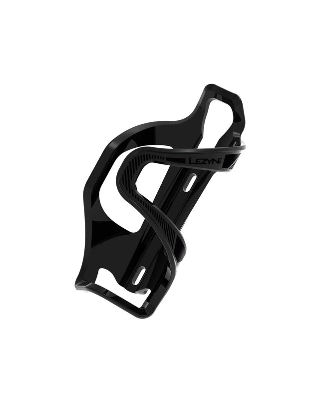 Lezyne - Lezyne Flow Cage SL Enhanced Left Black - 1-BC-FLSLL-V204 - Cyclepath PDX