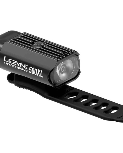 Lezyne-Lezyne Hecto Drive 500XL Headlight Gloss Black-1-LED-9F-V504-Cyclepath PDX