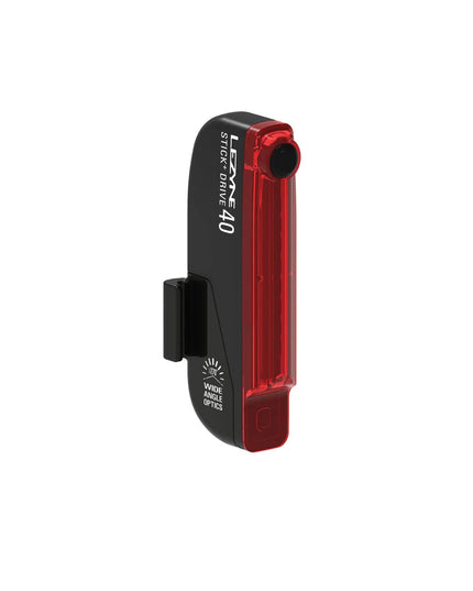 Lezyne-Lezyne STICK+ DRIVE REAR-1-LED-33R-V204-Cyclepath PDX-Accessories - Lights & Light Accessories