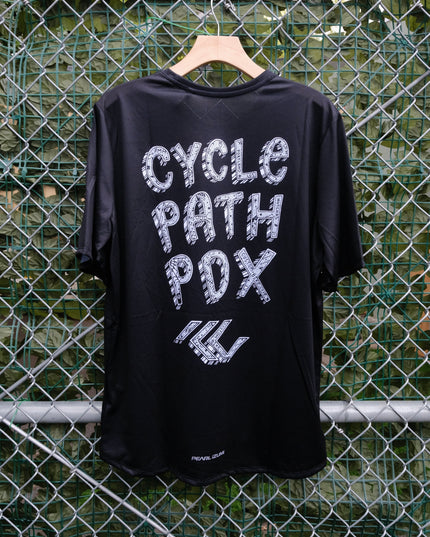 Cyclepath PDX - Men's Black Summit Series Tech Jersey: Notchas Edition - 210000065329 - Cyclepath PDX