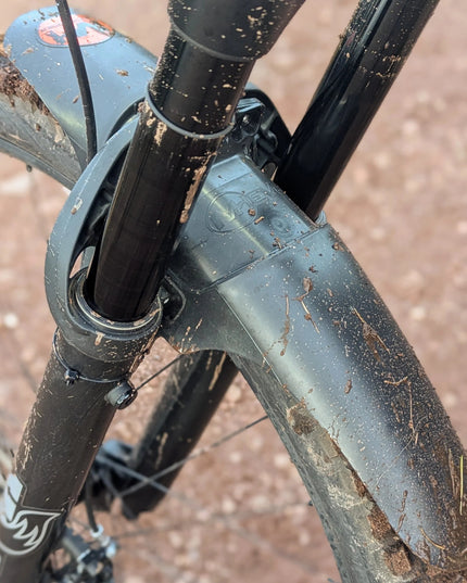 Mudhugger - Mudhugger 2026 Shorty Bolt - On EVO Front Fender - '26 Fox 34SL & 36 - 2026fox36boltonSHORTY - Cyclepath PDX