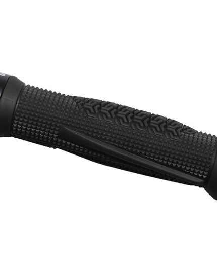 OneUp Components-OneUp Components Jackson Goldstone Lock-On Grips, Black-1C1079BLK-Cyclepath PDX