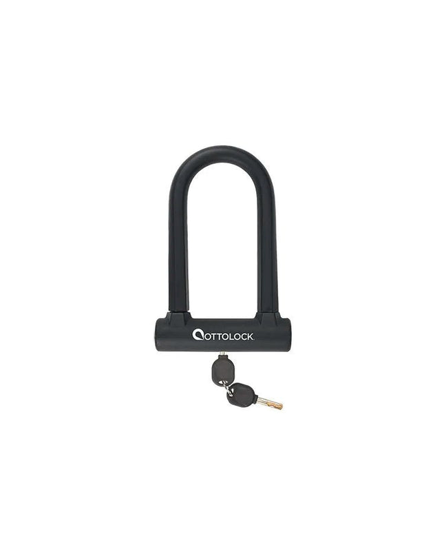 Ottolock - Ottolock SIDEKICK Compact U - Lock Stealth Black - 900012 - Cyclepath PDX