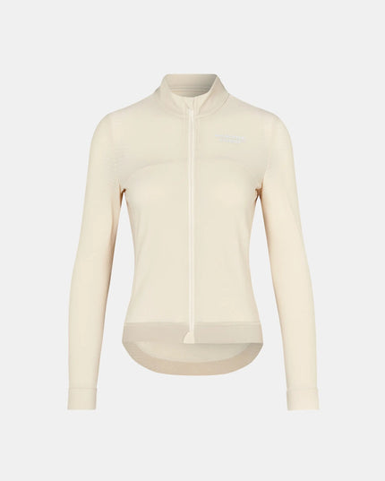Pas Normal Studios - Pas Normal Essential Long Sleeve Jersey Off White Women's - WJ0217I3452 - Cyclepath PDX
