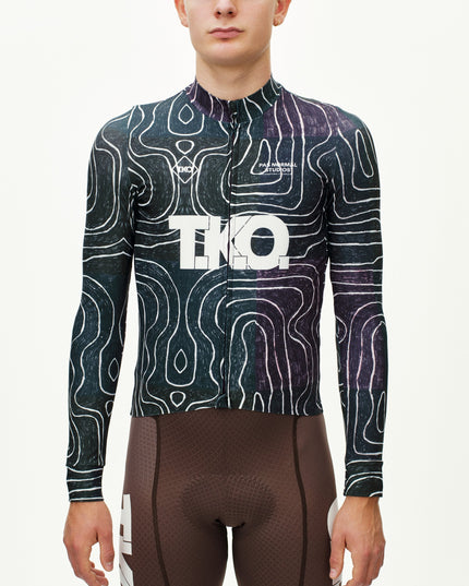 Pas Normal Studios - Pas Normal Studios T.K.O. Mechanism Long Sleeve Jersey - MC0513AO6616 - Cyclepath PDX