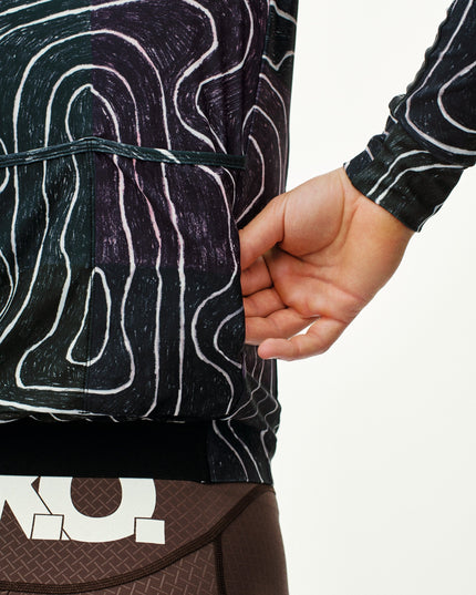 Pas Normal Studios - Pas Normal Studios T.K.O. Mechanism Long Sleeve Jersey - MC0513AO6616 - Cyclepath PDX
