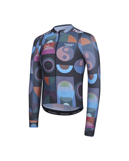 Pas Normal Studios - Pas Normal TKO Mechanism Longsleeve Jersey Multi - 210000067035 - Cyclepath PDX