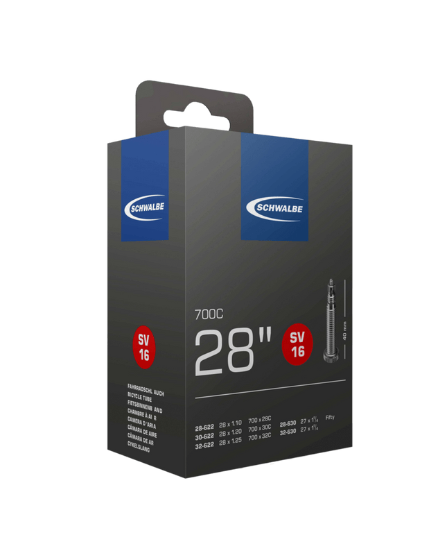 Schwalbe - Schwalbe 700c 28 - 32 60mm PV Tube - 10431363 - Cyclepath PDX