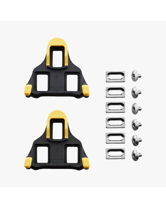 Shimano - Shimano SPD - SL SH11 Yellow Road Cleat | 6D - ISMSH11 - Cyclepath PDX