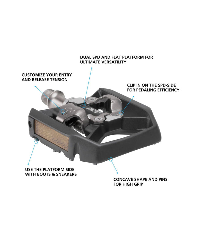 Shimano-Shimano T8000 Deore XT SPD Pedal-EPDT8000-Cyclepath PDX