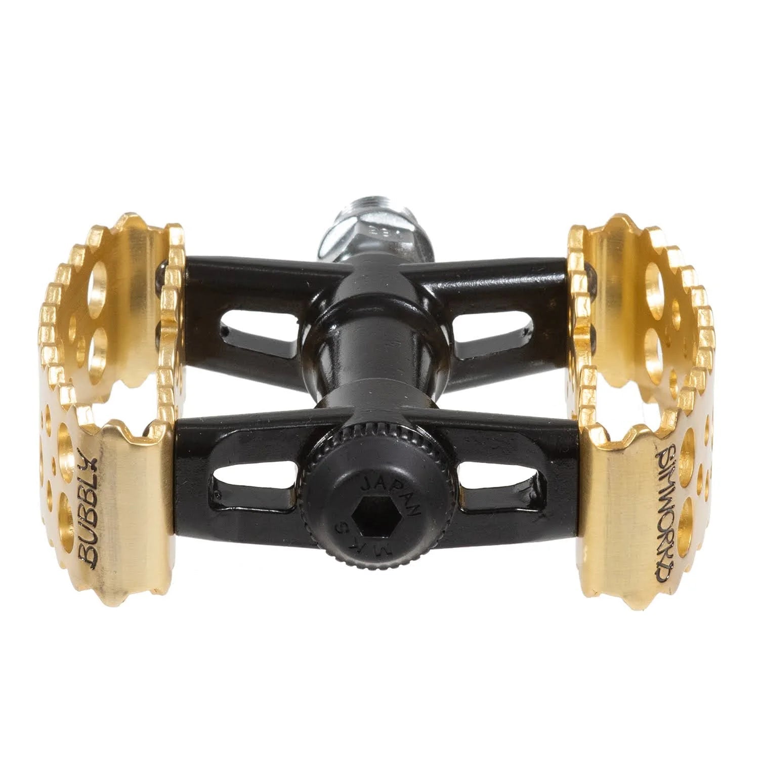 SimWorks Tiny Bubbly Pedal - Gold 2024 Limited – Cyclepath PDX
