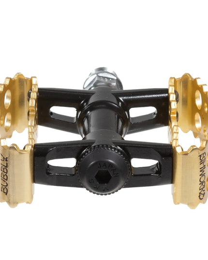 SimWorks - SimWorks Tiny Bubbly Pedal - Gold 2024 Limited - SWMKS-003-BKGD - Cyclepath PDX