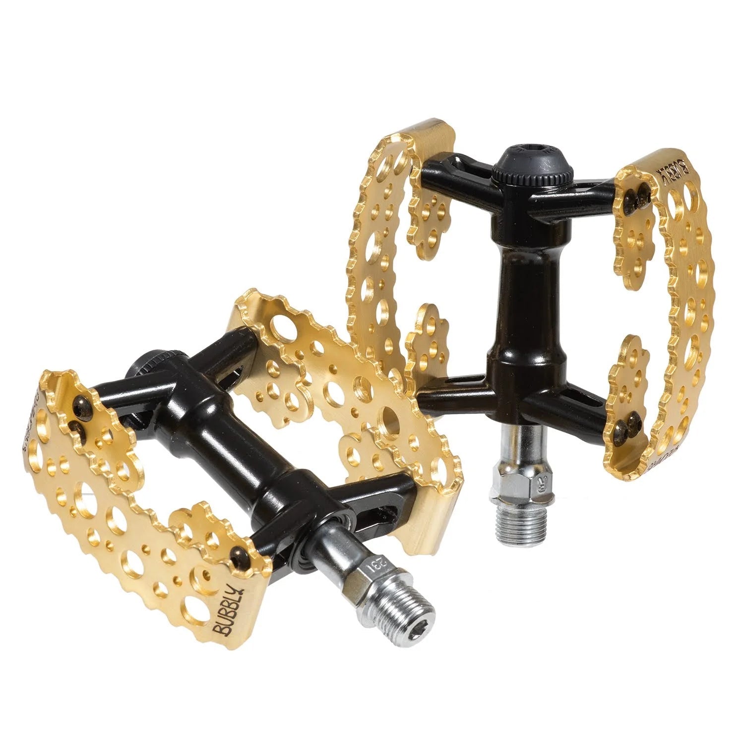 gold pedals SimWorks Tiny Bubbly Pedal