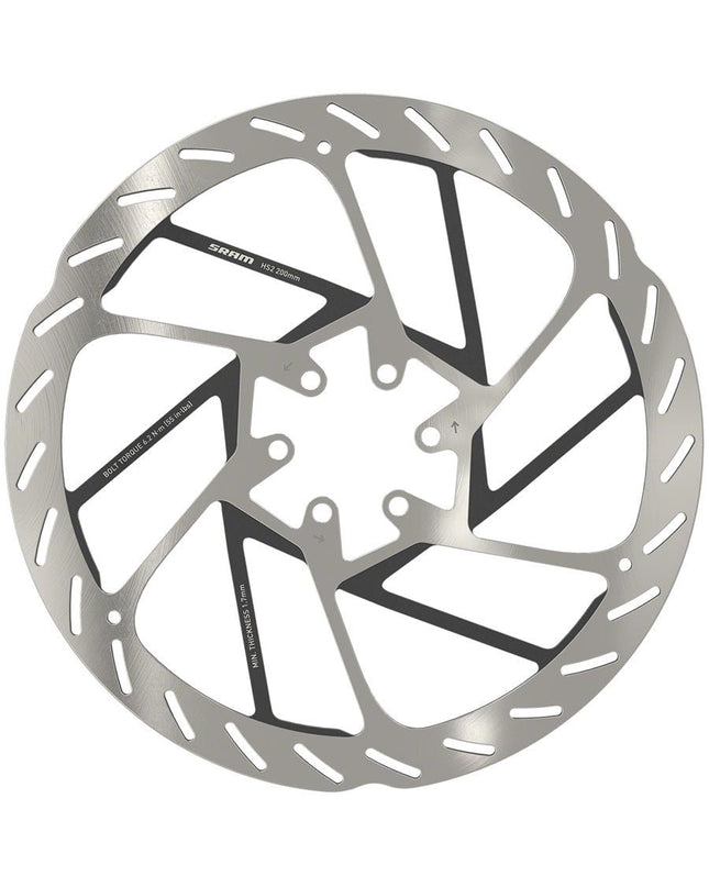 SRAM - SRAM HS2 Rotor 6 - Bolt 200mm - 00.5018.176.002 - Cyclepath PDX