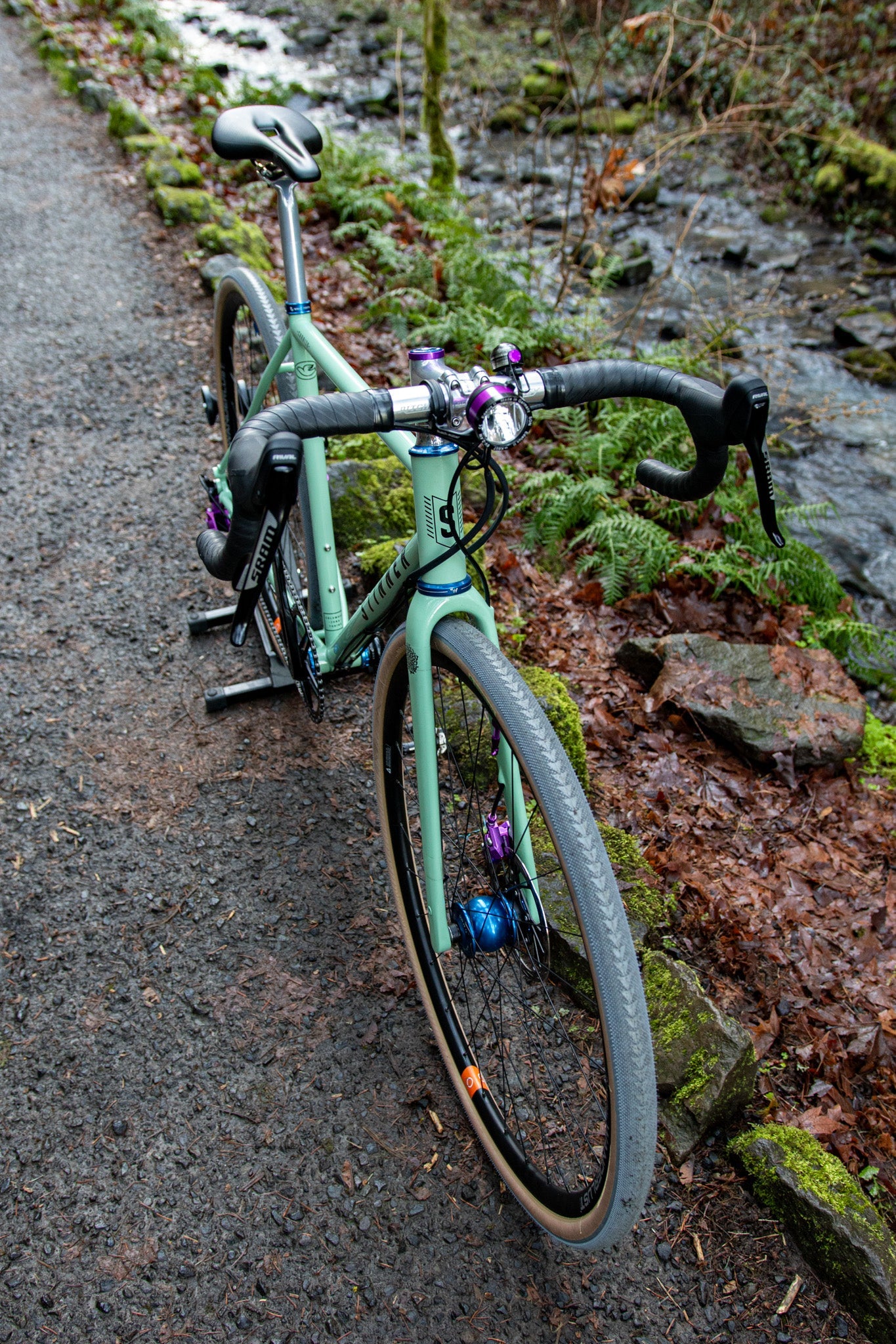 gravel bike mint Stinner Carrizo Custom Mint 54cm