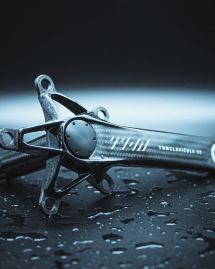 THM - Carbones - THM Clavicula SE Compact Crankset with Powermeter 170mm Matte - 10503102PM - Cyclepath PDX