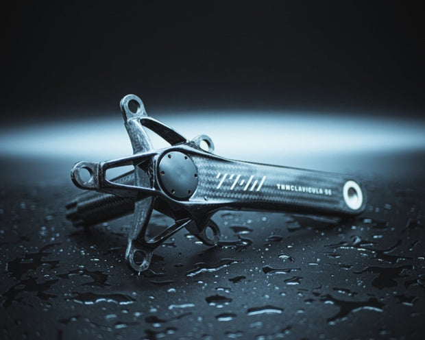 THM - Carbones - THM Clavicula SE Compact Crankset with Powermeter 170mm Matte - 10503102PM - Cyclepath PDX