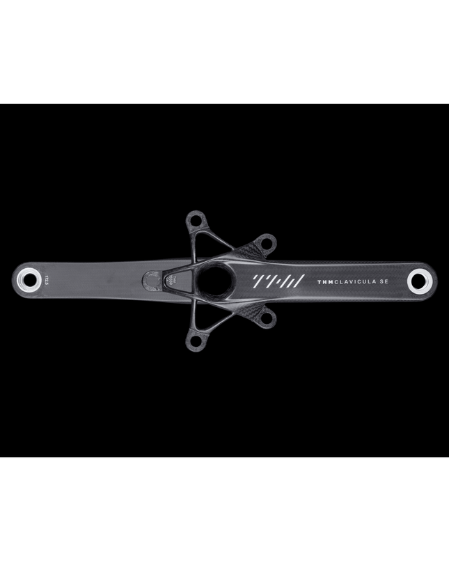 THM - Carbones - THM Clavicula SE Compact Crankset with Powermeter 170mm Matte - 10503102PM - Cyclepath PDX