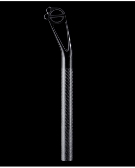 THM - Carbones - THM Mandibula Seatpost 400mm Natural Carbon - 10902000 - Cyclepath PDX