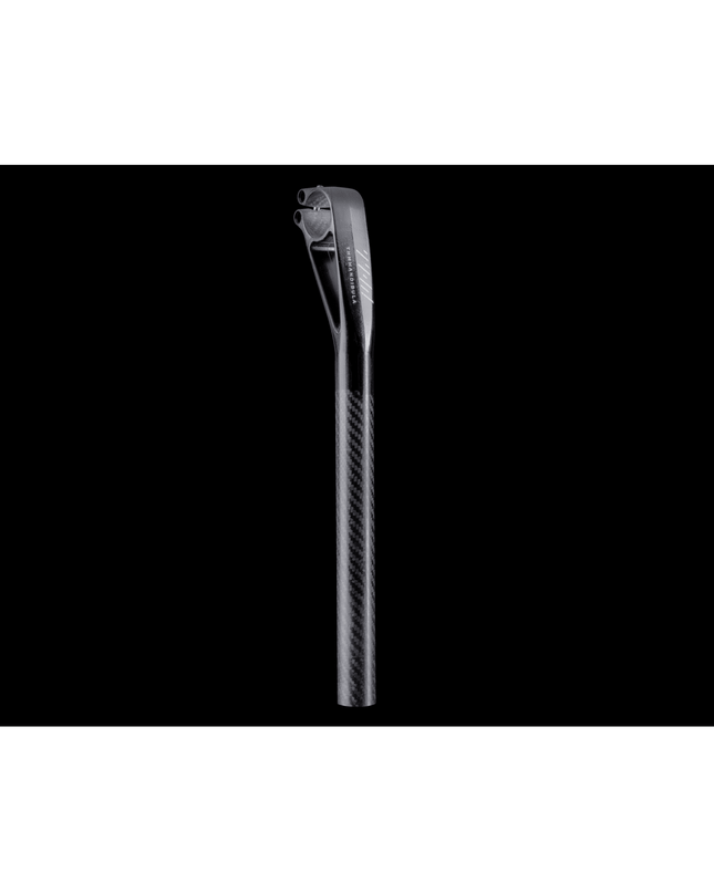 THM - Carbones - THM Mandibula Seatpost 400mm Natural Carbon - 10902000 - Cyclepath PDX