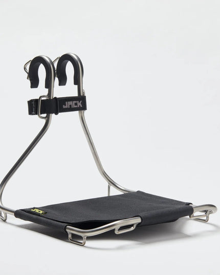 Wholegrain Cycles - Wholegrain Cycles Jack the Bike Rack Front Rack Silver - 01-CJACK-STF-Y - Cyclepath PDX