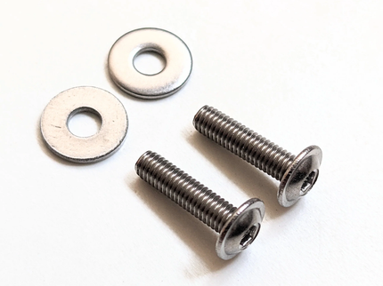 Mudhugger EVO Bolt-On Spare Bolt Pack - M3 Bolts Pair