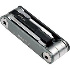 Topeak Nano 7 Multi-Tool, 7 Functions, Black