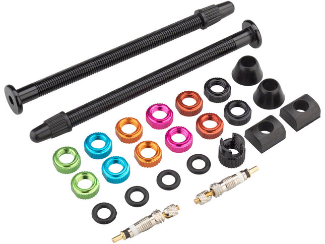 Orange Seal Versa Valve Tubeless Valve Stem, 80mm, Pair